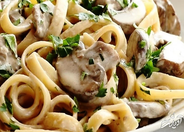 طرز تهیه پاستا فتوچینی با سس آلفردو پاستا فتوچینی ایتالیایی